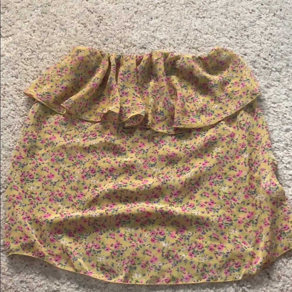 🌸3/$20🌸 Double Zero Sheer Tube Top sz S